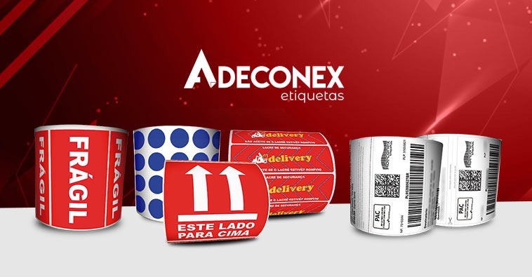 Adeconex Etiquetas - Mais de 10 anos de experiência com etiquetas adesivas