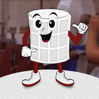 Mascote da Adeconex Etiquetas